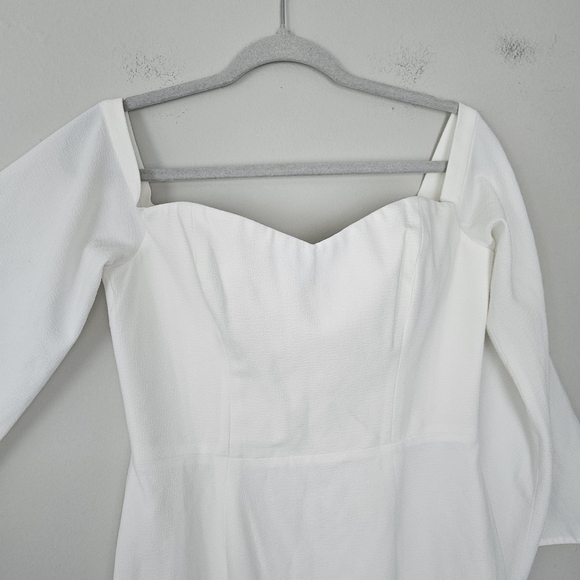 BHLDN Dress The Population Erin Dress White Size L - Picture 7 of 14